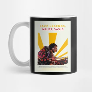 Miles Davis - The Jazz Artistry  Jazz Legends Mug